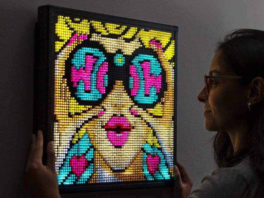 Lite Brite x Wall Art POP Wow