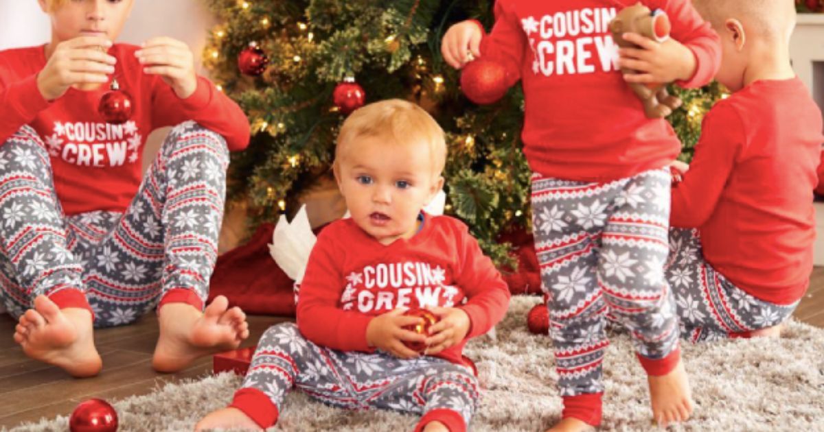 Nap Chat Kids Cousin Crew Holiday Pajamas