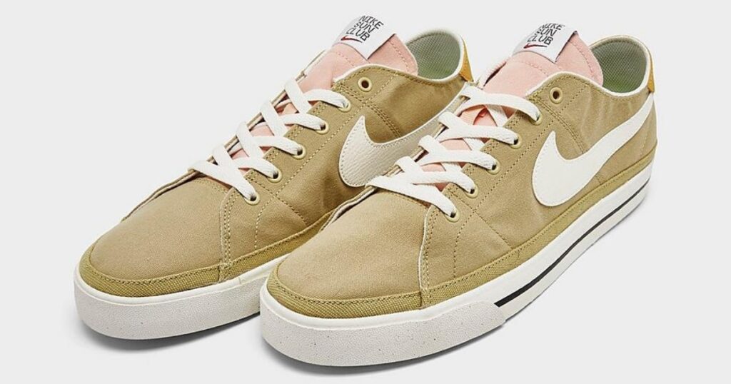 nike mens court legacy canvas low next nature casual shoes