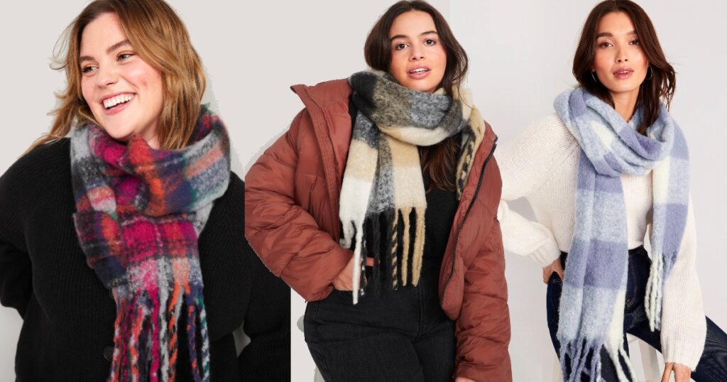 OLD NAVY BRUSHED SCARF