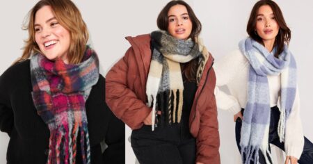 OLD NAVY BRUSHED SCARF