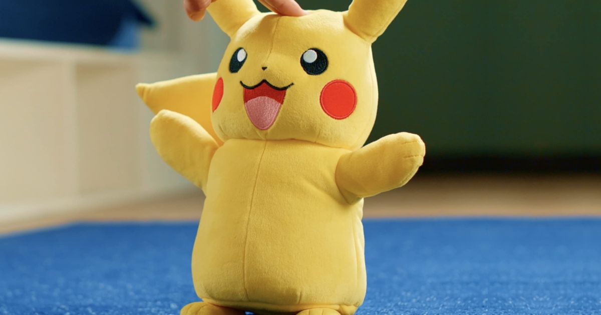 Pokemon Electric Charge Pikachu Plush