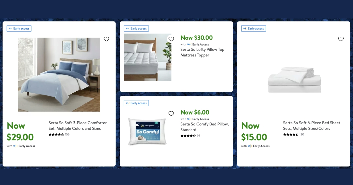 Serta Walmart BF Sale