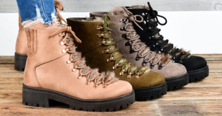 Womens Trendy Fur Boots