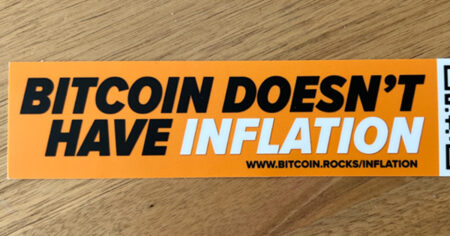 bitcoin sticker