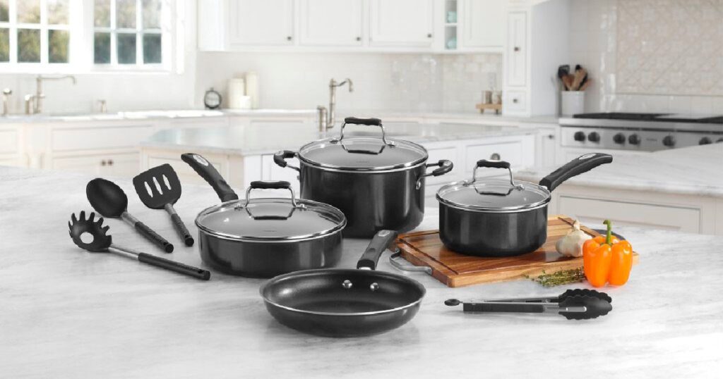 cuisinart piece cookware