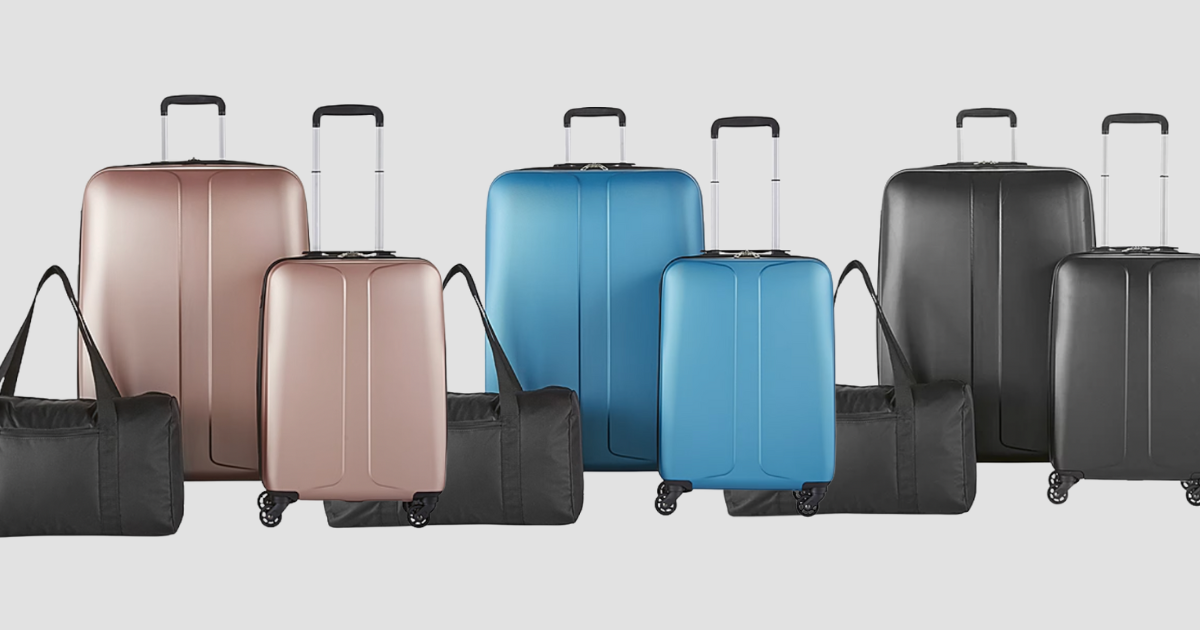 luggage set jcp