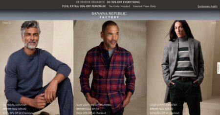 Banana Republic Factory Mens Sale