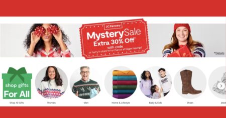 JCPenney Mystery Sale