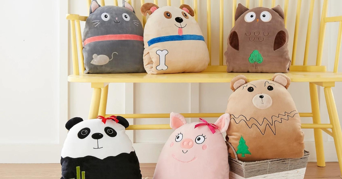 Shavel Home Products Pillow Pocket Plushies