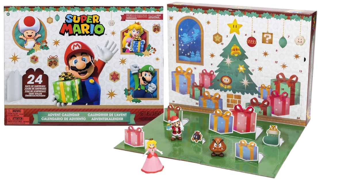 Super Mario Advent Calendar Limited Christmas Edition