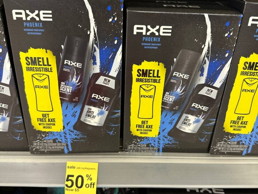 Walgreens Free Axe