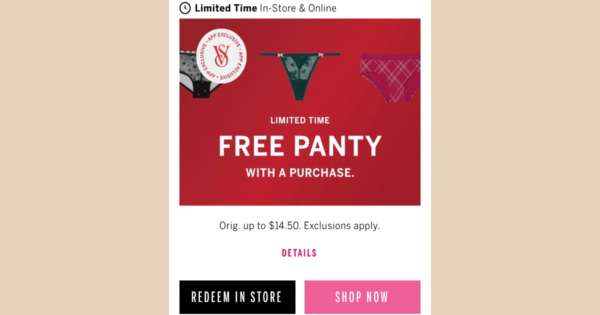 free panty