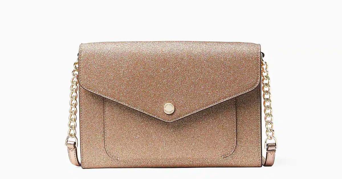 kate spade tinsel flap