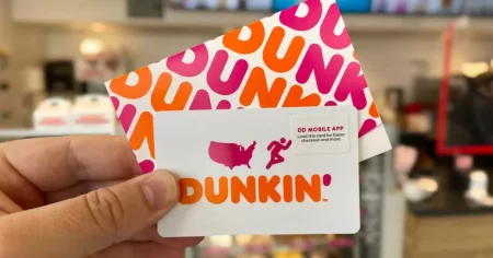 kendall dunkin gift card