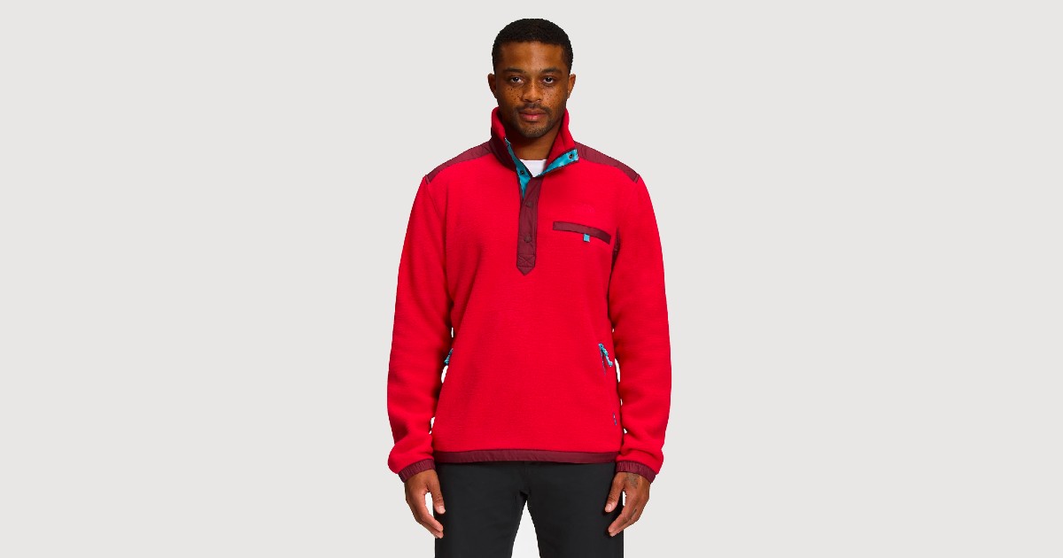 north face mens fleece