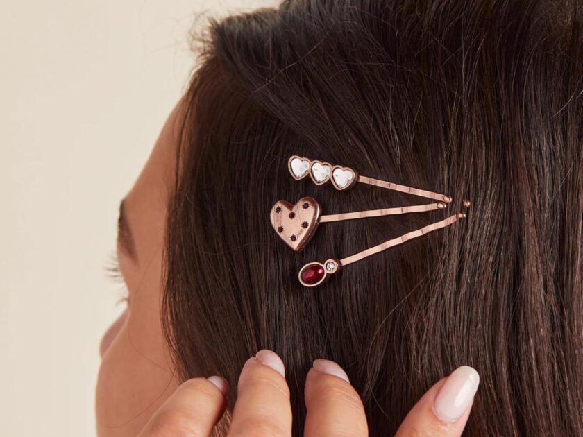 Alex and Ani Love Hair Pins