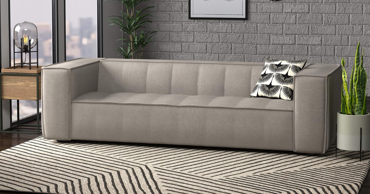 Amazon Brand Rivet Thomas Modern Upholstered Sofa Couch