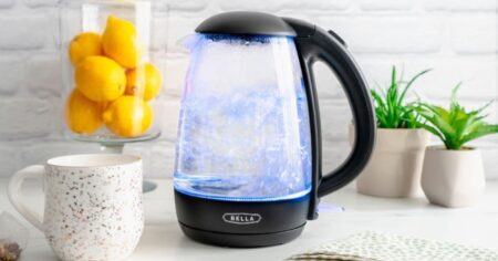 Bella L Illuminated Electric Glass Kettle