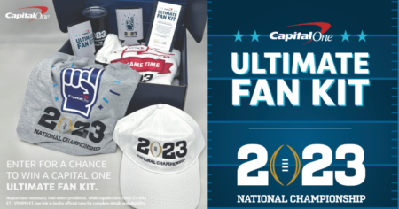 Capital One – National Championship Sweepstakes