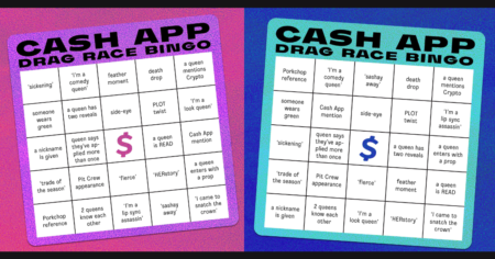 Cash App Drag Race Bingo Giveaway