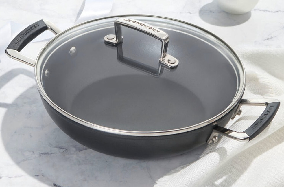 Classic Nonstick Braiser with Glass Lid