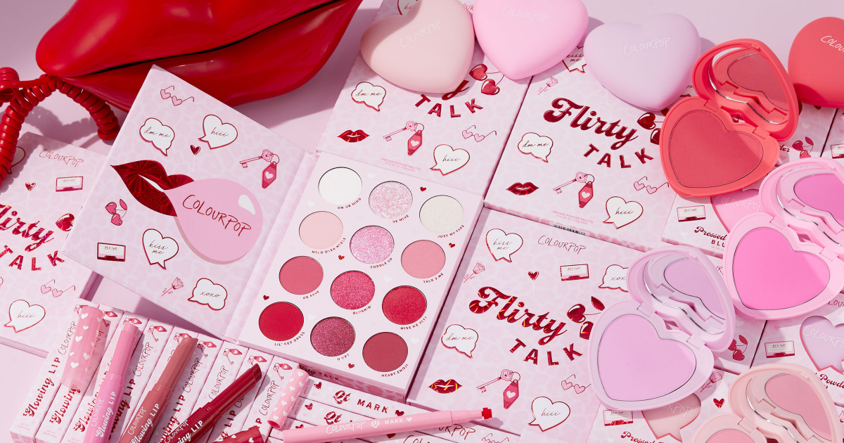 ColourPop Flirty Talk Valentines Day Collection Giveaway