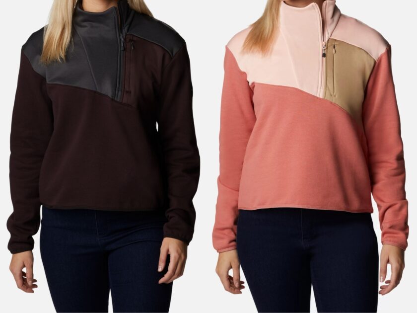 Columbia Womens Columbia Lodge Hybrid Pullovers