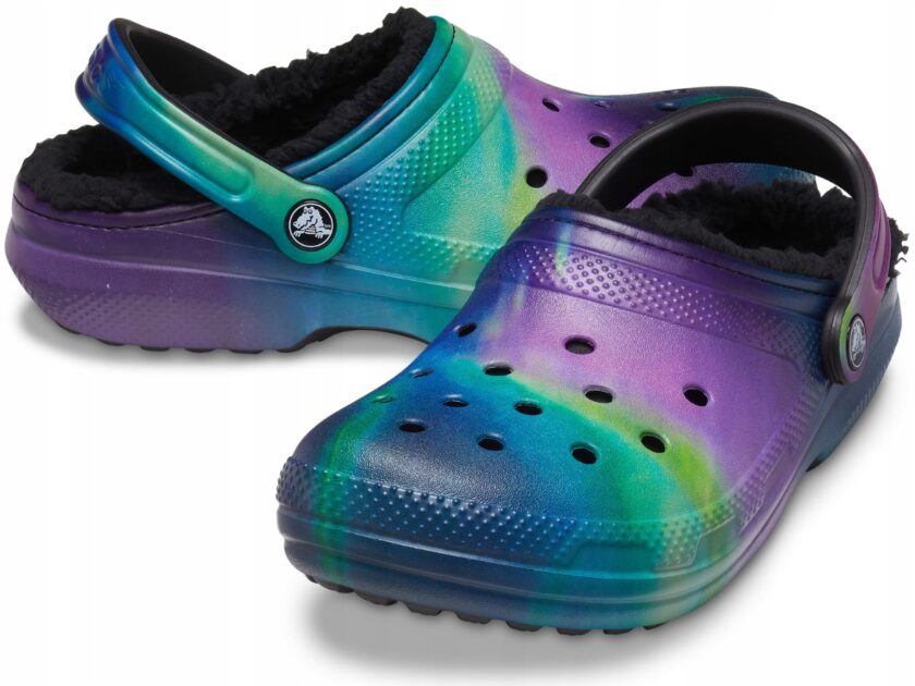 Crocs Classic Graphic Lined Clogs