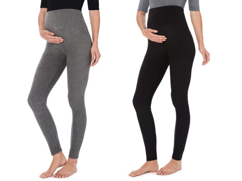 Cuddl Duds Maternity Fleecewear Leggings