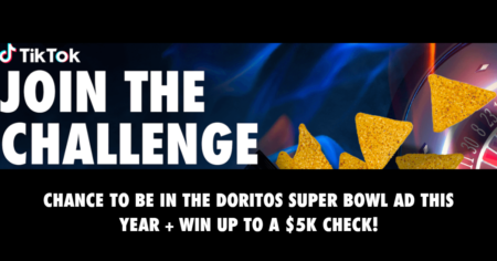 Doritos Triangle Tryout TikTok Challenge Sweepstakes