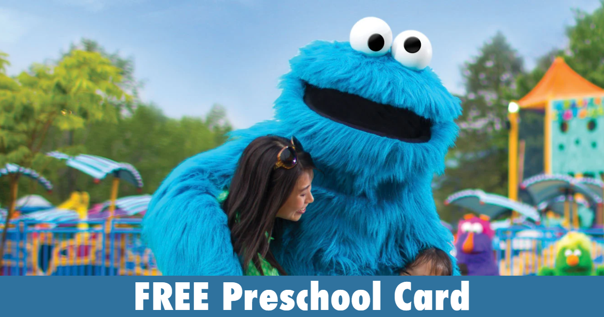 FREE SeaWorld Preschool Card