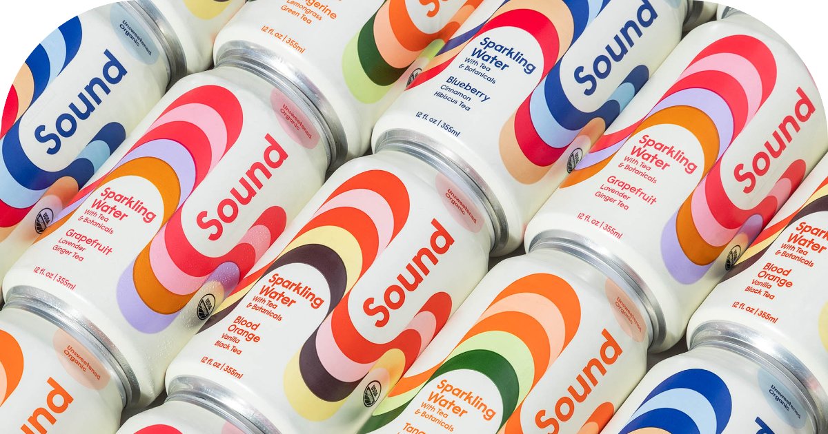 FREE Can of Sound Sparkling Water After Purchase