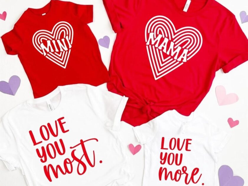 Family Valentine Tees