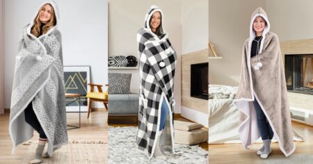 HOODED THROWS