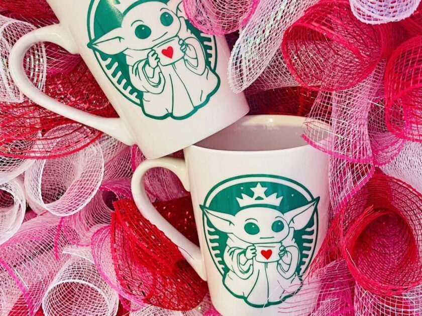 Inspired The Child Valentines Coffee Cup