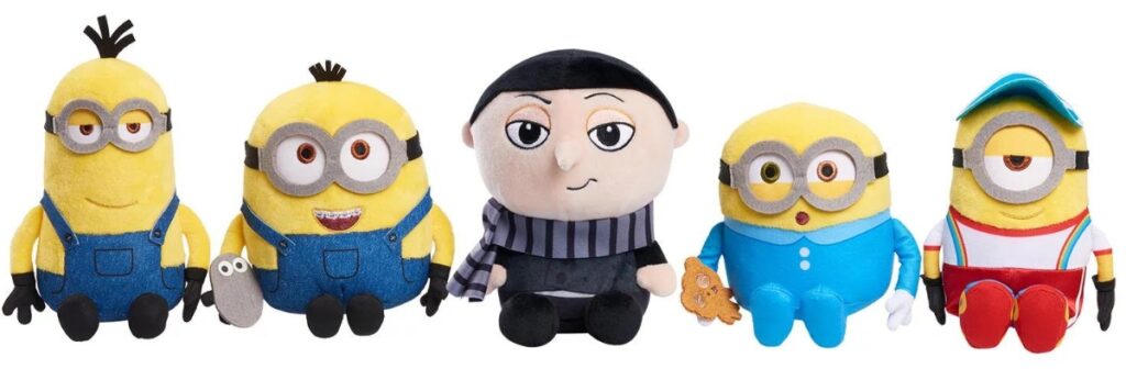 Minions Plush Set e