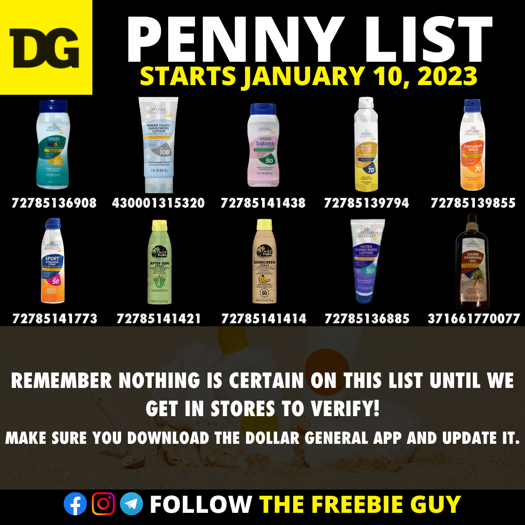 penny list visual