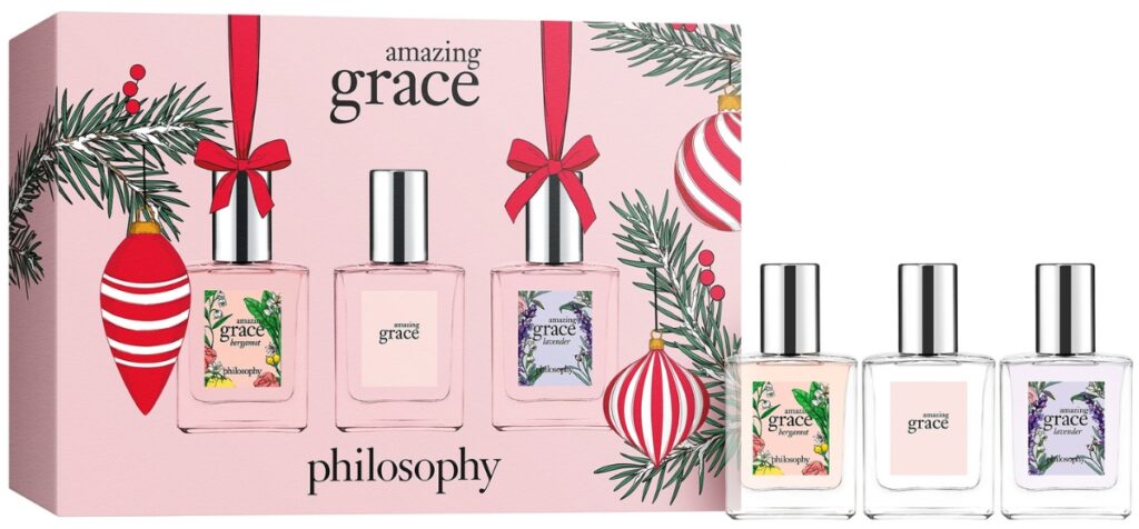 Philosophy amazing grace perfume set e