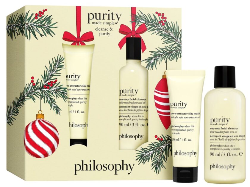Philosophy cleanse purify skincare set