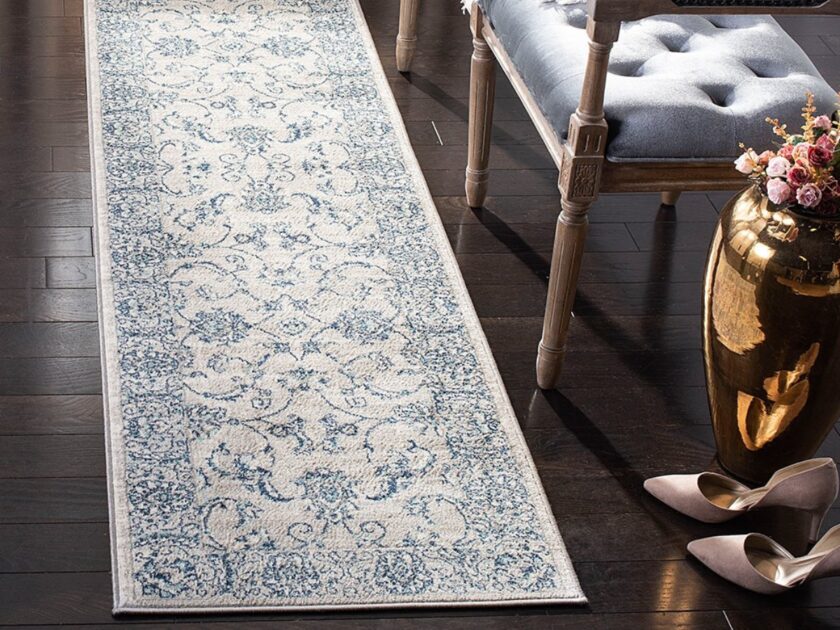 SAFAVIEH Rugs Light Gray Blue Everly Brentwood Rug