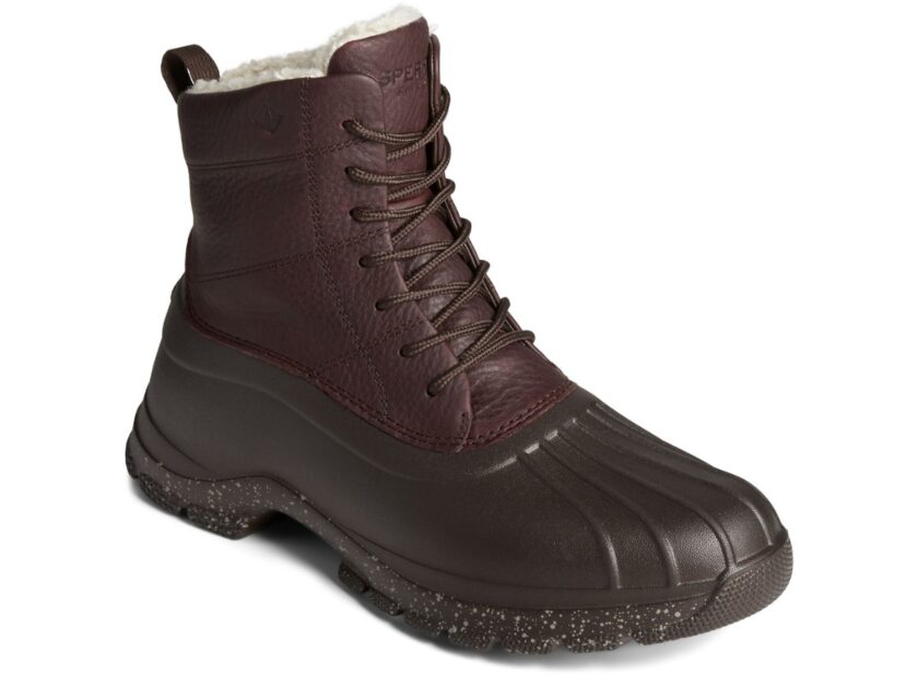 Sperry Mens Duck Float Lace Up Cozy Boot