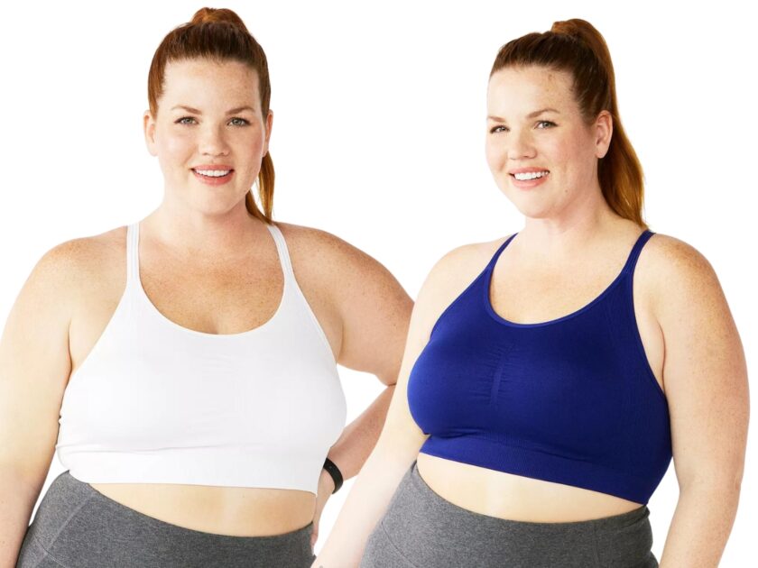 Tek Gear Plus Size Seamless Low Impact Sports Bra
