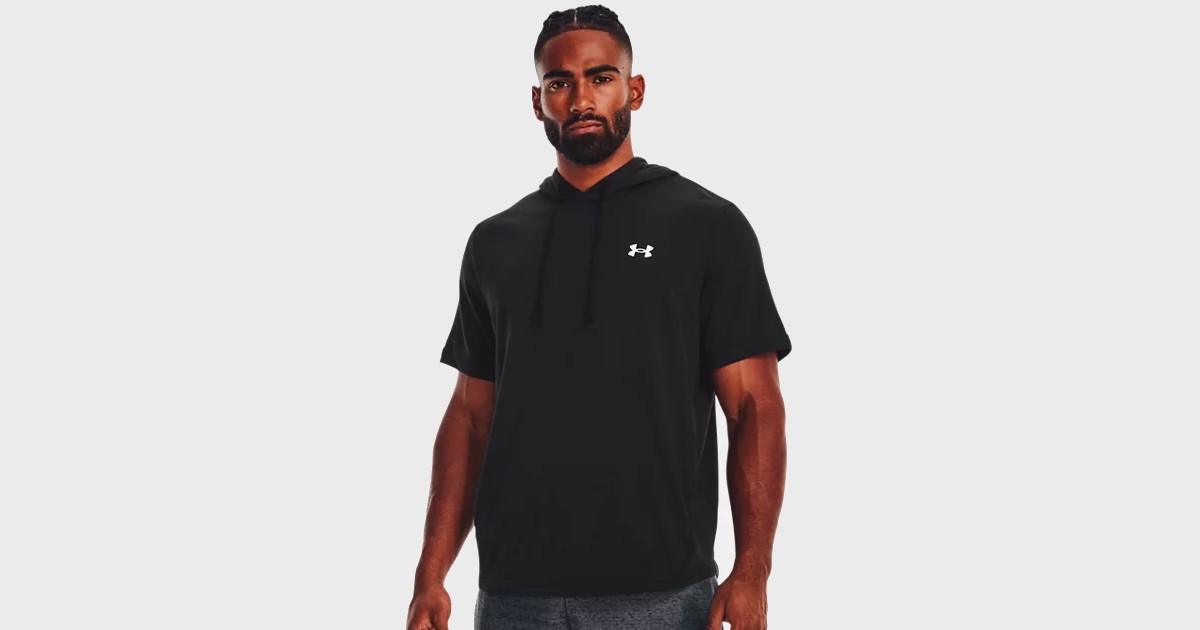UA mens short hoodie