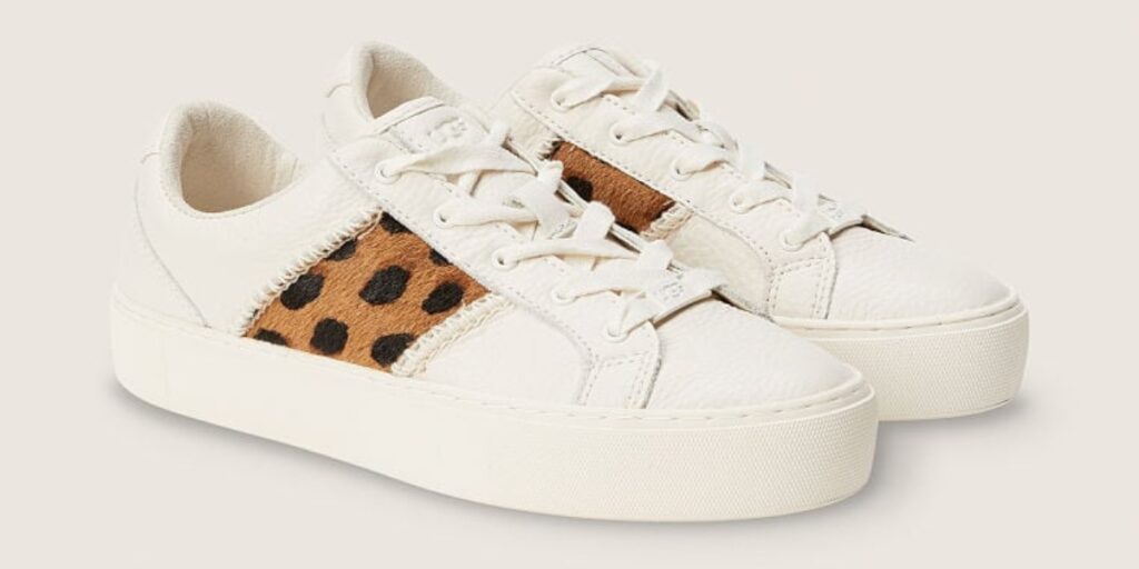UGG Dinale Cheetah Print Sneaker e