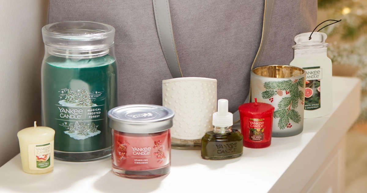 Yankee Candle Festive Fragrance Tote