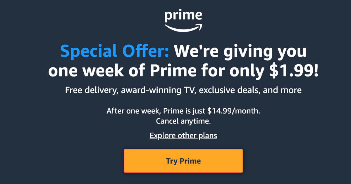 Amazon Prime week