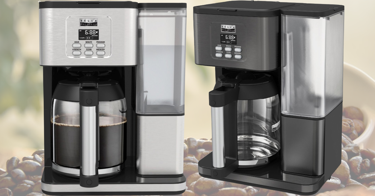 Bella 18 cup coffee maker