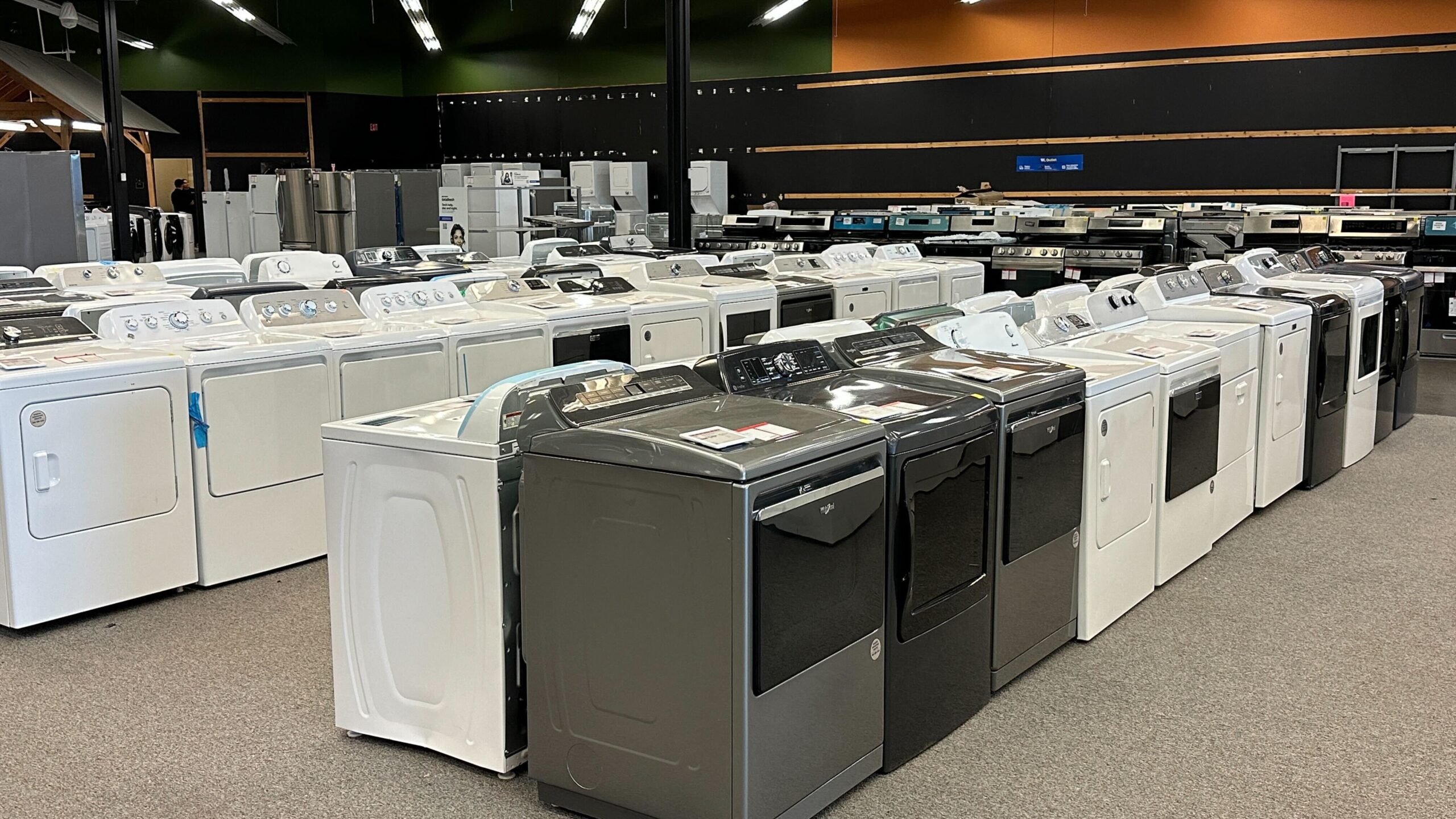 Best Buy Outlet washers and dryers