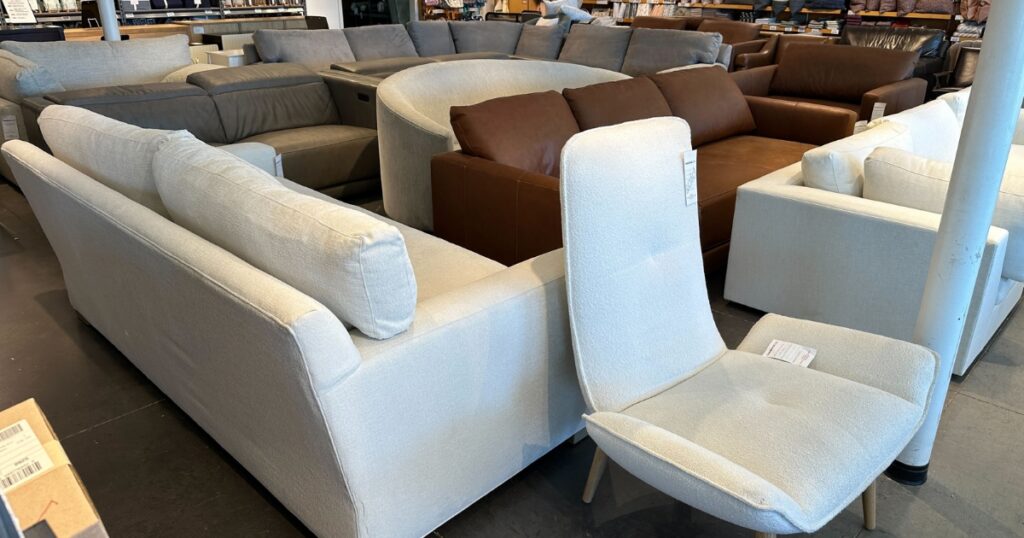 Crate and Barrel Clearance and Deals | Couches and chairs on clearance at a Crate and Barrel Outlet Store